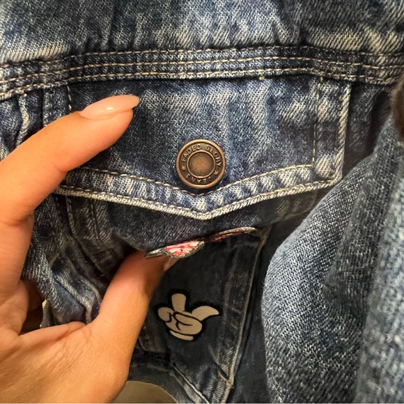 Minnie Mouse denim jacket toddler 3t - Picture 6 of 8